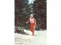 Пощенска картичка - Велинград, Световна купа по ски -1981 г.