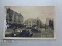 Стара пощ.картичка - Белград,стари автомобили