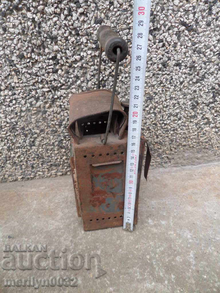 Auction Old lantern flashlight Auction Old lantern flashlight