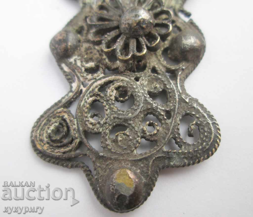 Center filigran from the Renaissance belt ethnography section - 6 Center filigran from the Renaissance belt ethnography section - 6