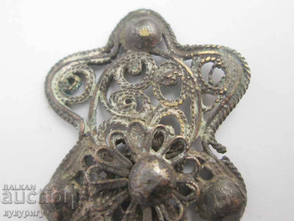 Center filigran from the Renaissance belt ethnography section - 7 Center filigran from the Renaissance belt ethnography section - 7