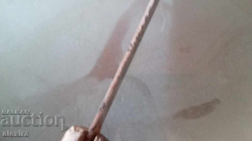 old forged knife with price 15.00 BGN | € 7.67 old forged knife with price 15.00 BGN | € 7.67