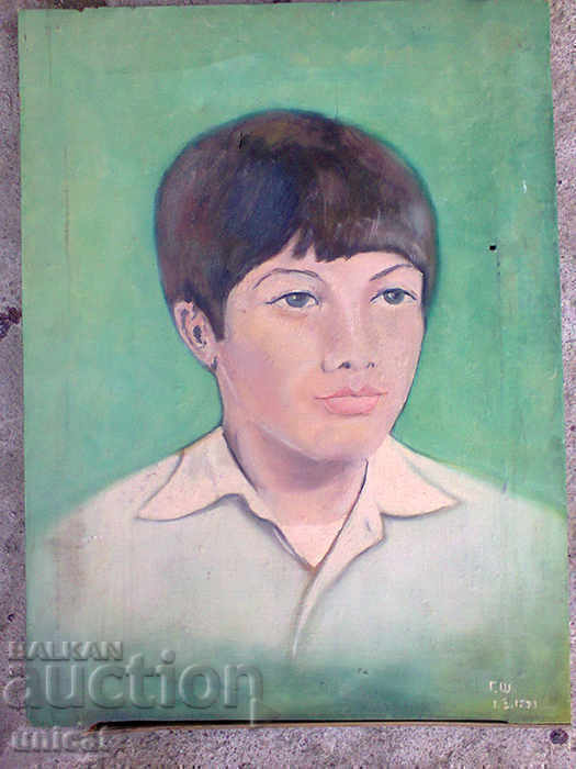 Old painting - Portrait, oil, canvas