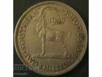 2 шилинга 1947, Южна Родезия