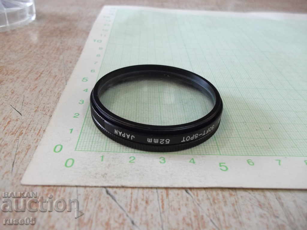 Filtru pentru obiectivele camerei (HOYA SOFT-SPOT 52mm JAPAN) - 5