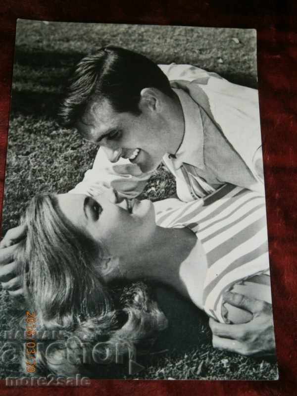 Postcard - ROMANCE - SIGNED 1966