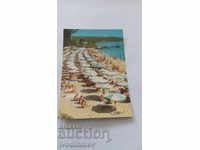 Пощенска картичка Дружба Плажът 1973