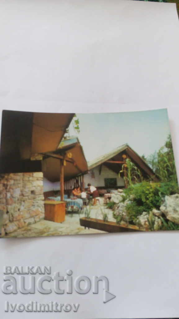 Cartea poștală Nisipurile de Aur Restaurant Kosharata 1974