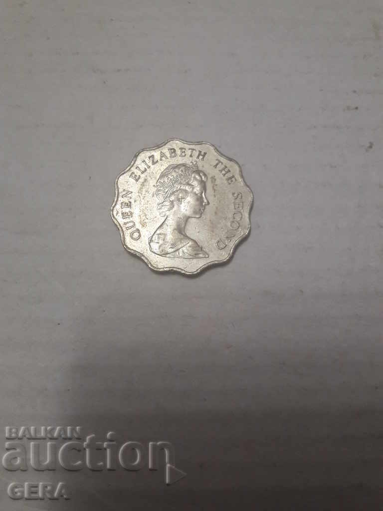 Hong Kong 2 dollar coin with price 4.00 BGN | € 2.05