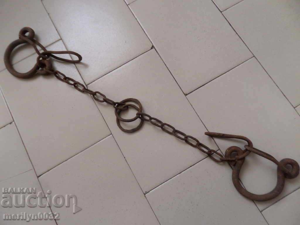 Hand forged beads, prana, chain, wrought iron with price 43.00 BGN | € 21.99 Hand forged beads, prana, chain, wrought iron with price 43.00 BGN | € 21.99
