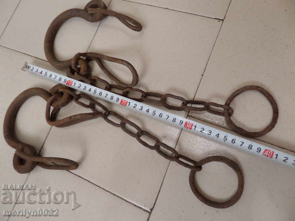 Delivery of Hand forged beads, prana, chain, wrought iron Delivery of Hand forged beads, prana, chain, wrought iron