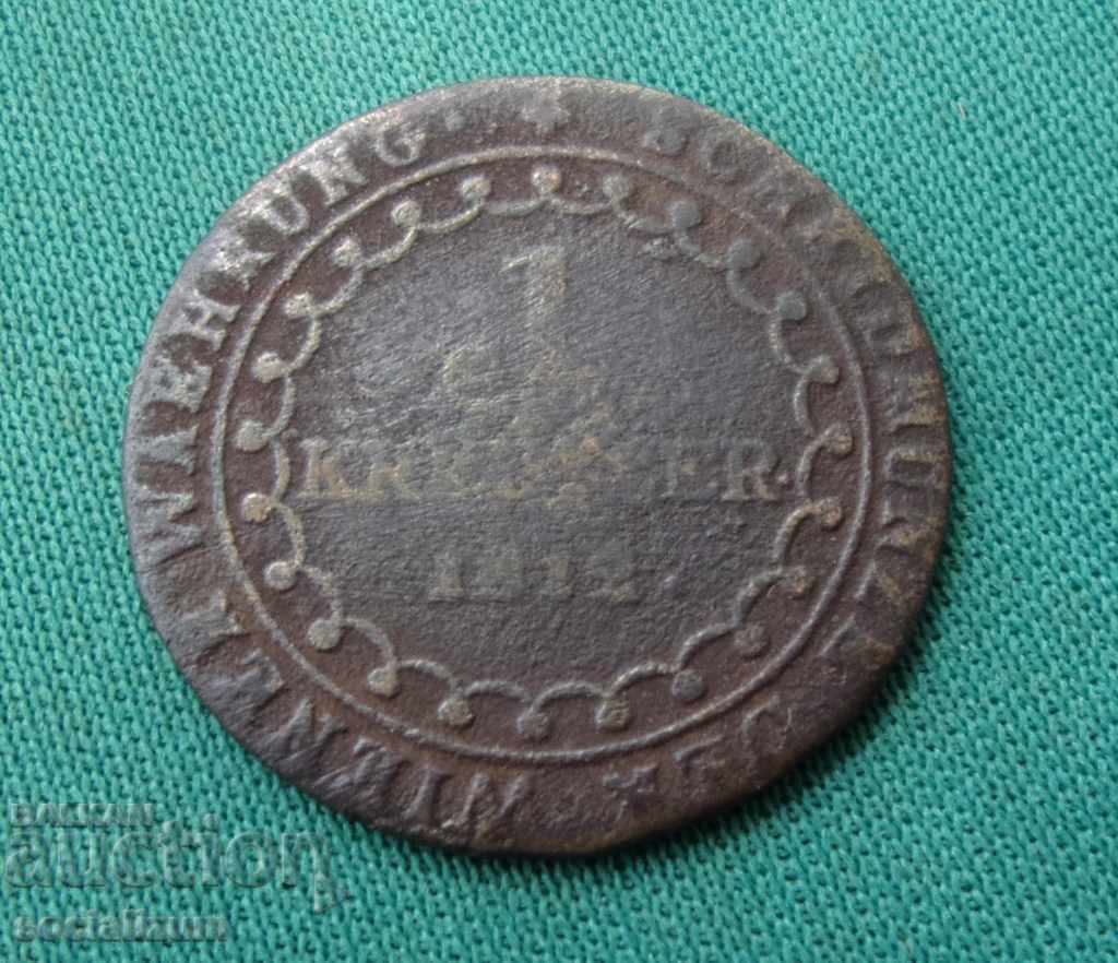 Austro-Ungaria 1 Kreuzer 1812 Rare monede cu preț € 6.14 | 12.01 BGN