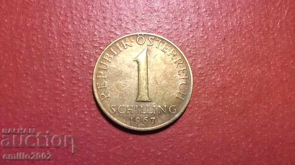 1 shilling Αυστρία 1967