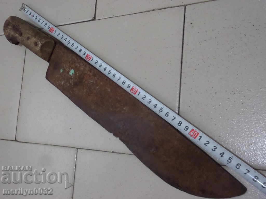 Auction Karakulak no kaniya scimitar buffalo knife with horn shards Auction Karakulak no kaniya scimitar buffalo knife with horn shards