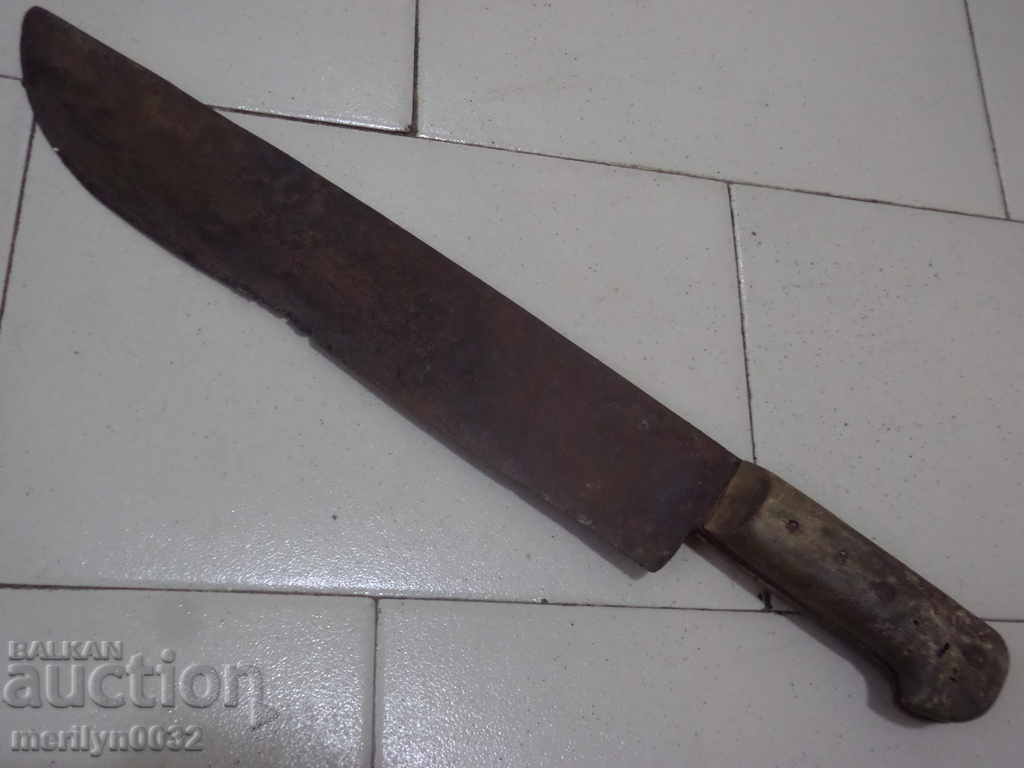 Karakulak no kaniya scimitar buffalo knife with horn shards - 7 Karakulak no kaniya scimitar buffalo knife with horn shards - 7