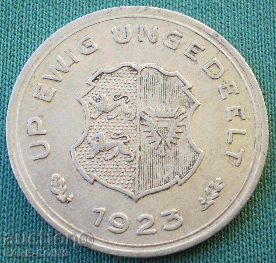 Germania Holstein - Schleswig 10 Marci 1923 (8) (r-k) cu preț € 10.23 | 20.01 BGN