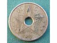 Белгийско Конго 10 Цента 1911 Rare  (8) (r-k)