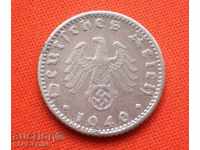 Германия III Райх 50 Пфениг 1940 D Rare  (9) (r-k)