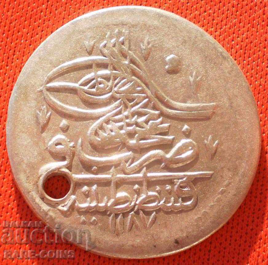 Turcia Abdul HamidI 10 Para 1774 Mare Argintiu (11) (r-k) cu preț € 38.35 | 75.01 BGN