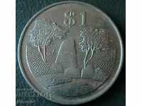 1 δολάριο 1997, Ζιμπάμπουε
