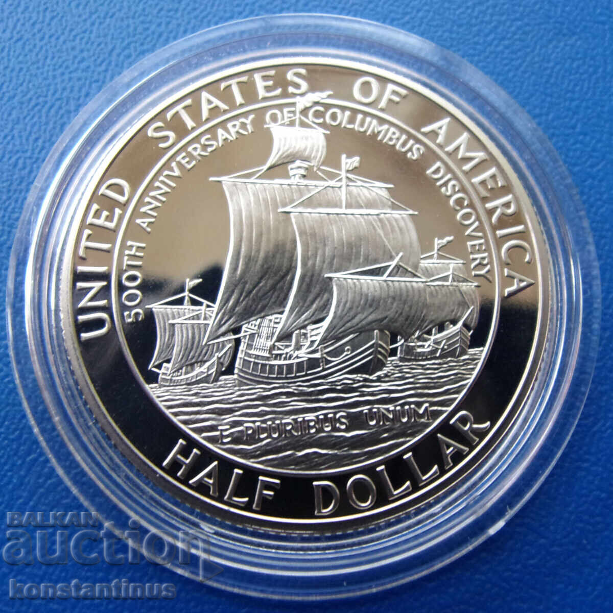 SUA ½ Dolar 1992 PROOF UNC Rare