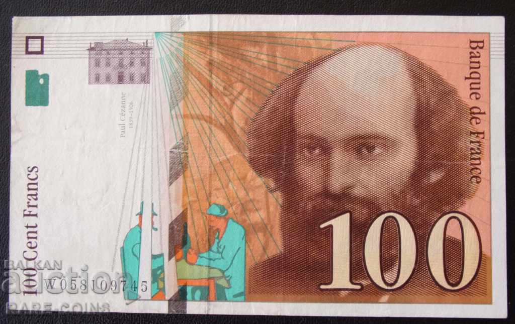 Франция 100 Франк 1998 VF+ Rare (r-с)