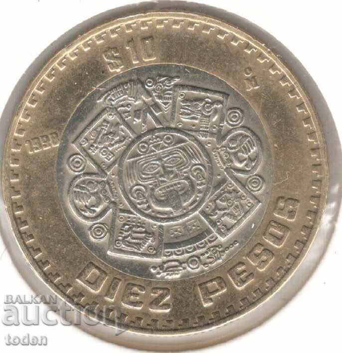 Mexico-10 Pesos-1998 Mo-KM# 616