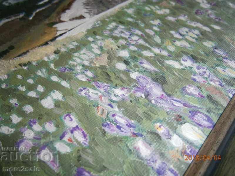 Auction Picture IN THE MOUNTAIN OIL ON THE PAINTING CHRISKA PANTEVA Auction Picture IN THE MOUNTAIN OIL ON THE PAINTING CHRISKA PANTEVA
