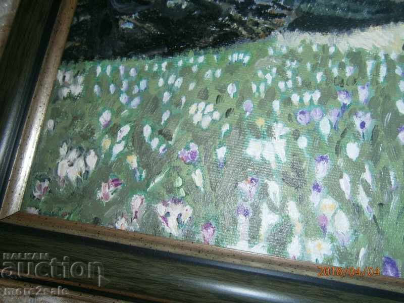 Delivery of Picture IN THE MOUNTAIN OIL ON THE PAINTING CHRISKA PANTEVA Delivery of Picture IN THE MOUNTAIN OIL ON THE PAINTING CHRISKA PANTEVA