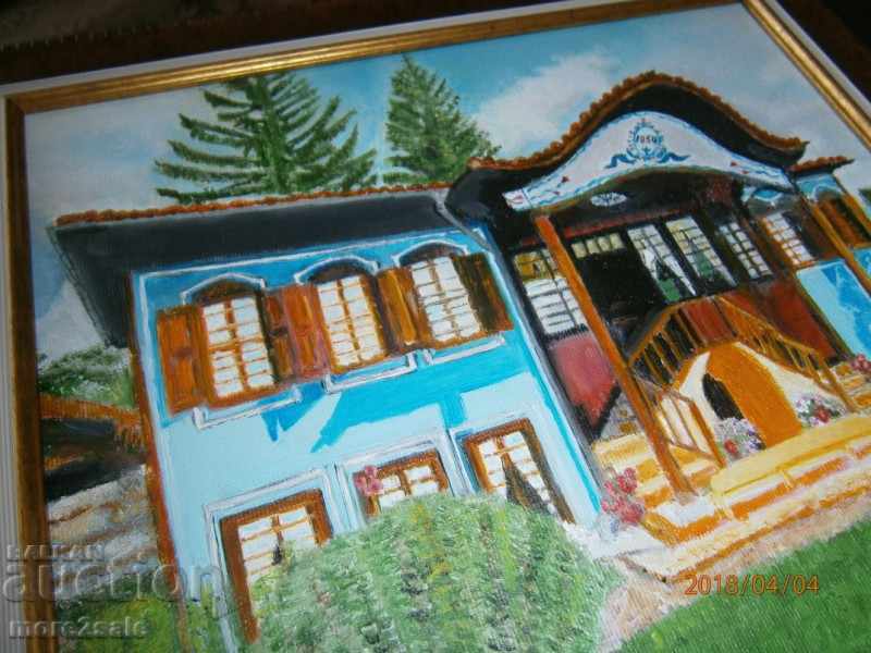 Auction Picture KOPRIVSHTITZA OIL ON HARDY CHRISKA PANTEVA Auction Picture KOPRIVSHTITZA OIL ON HARDY CHRISKA PANTEVA