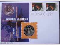 Γερμανία Ecu 1999 Ταχυδρομικό φάκελο με νόμισμα NUMISBRIEFE