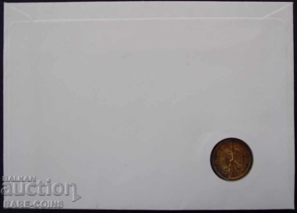 Геремания 1990 Пощенски плик с24кт.Позлата NUMISBRIEFE с цена € 10.23 | 20.01 лв.