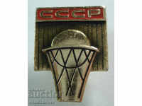 19805 СССР знак съветска федерация Баскетбол от 70-те г.