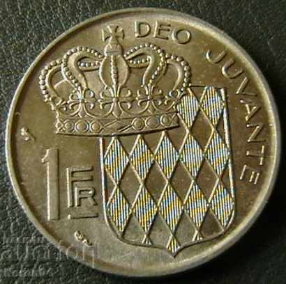 1 франк 1966, Монако