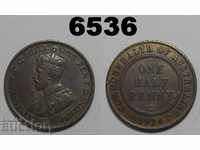 Australia 1/2 penny 1914 N coin