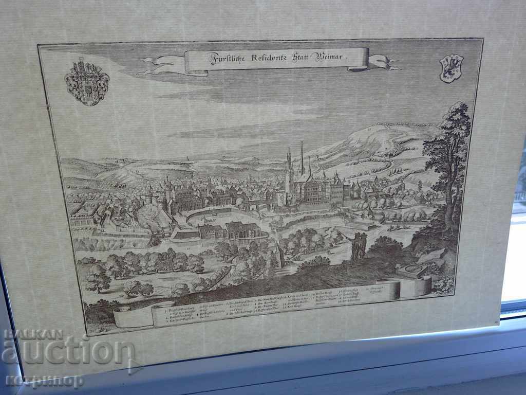 Lithography reproduction Weimar with price 8.00 BGN | € 4.09 Lithography reproduction Weimar with price 8.00 BGN | € 4.09