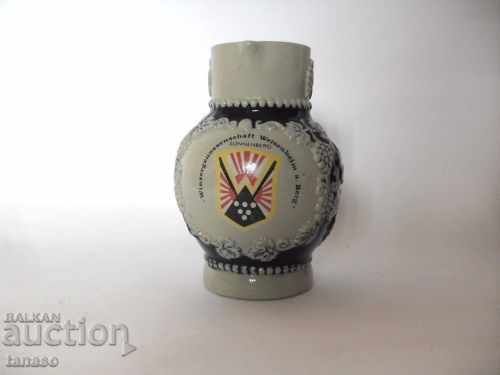 Auction Old German Porcelain Pitcher Auction Old German Porcelain Pitcher