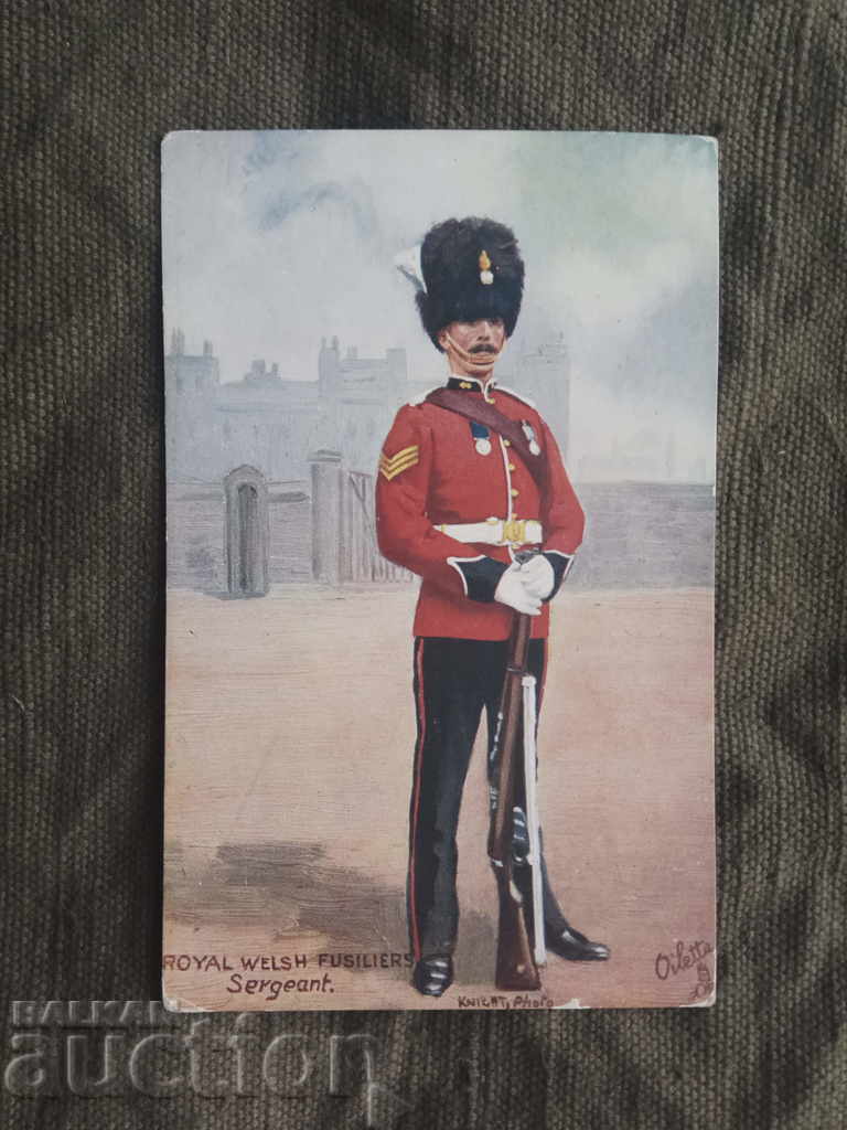 Sergentul regal din Welsh fusilieri