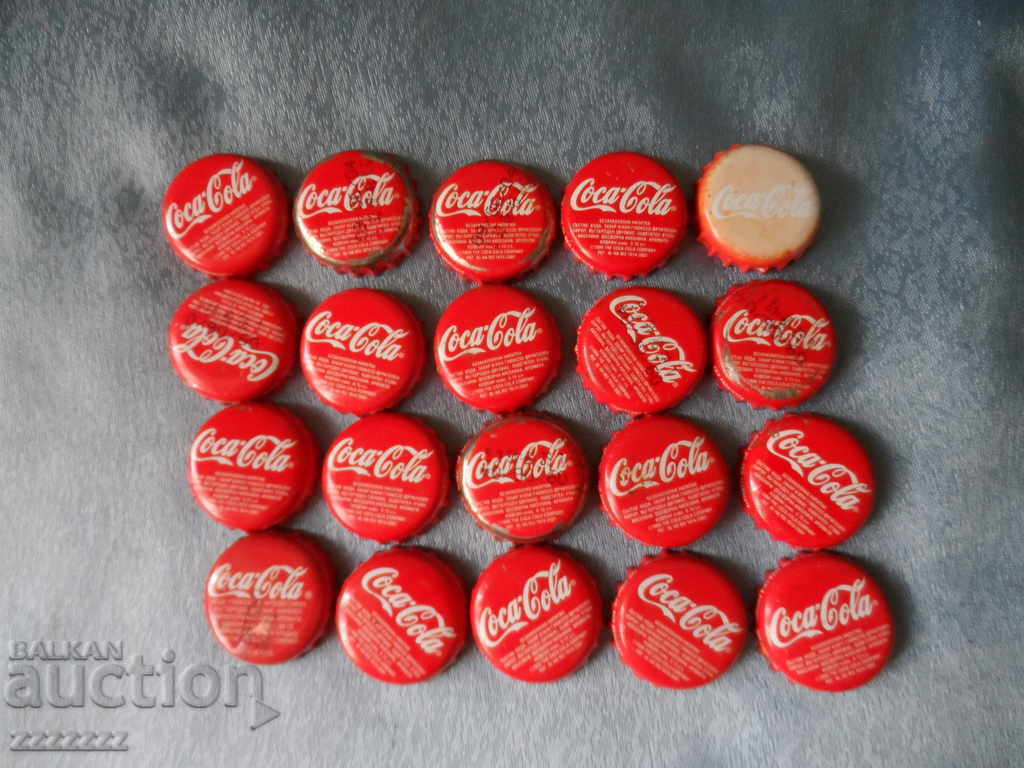 lot de 20 buc. capace Coca Cola - 4