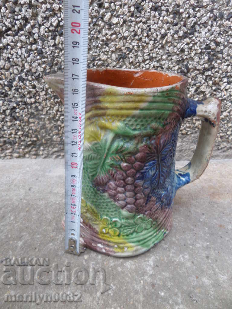 Livrarea Urcior troian în relief, ceramică, basorelief, sfârșitul secolului al XIX-lea