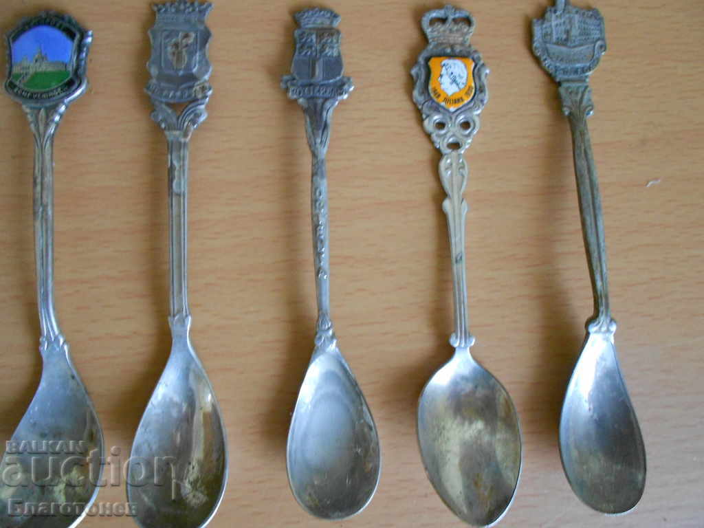 Colored collector spoons with price 85.00 BGN | € 43.46 Colored collector spoons with price 85.00 BGN | € 43.46