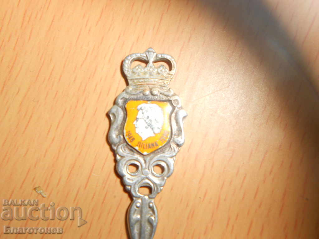 Colored collector spoons - 6 Colored collector spoons - 6