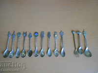 Colored collector spoons