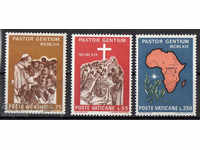 1969. The Vatican. The journey of Paolo VI to Africa.