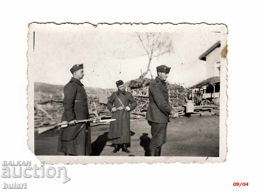 Postcard Picture PK Kingdom Bulgaria Soldiers