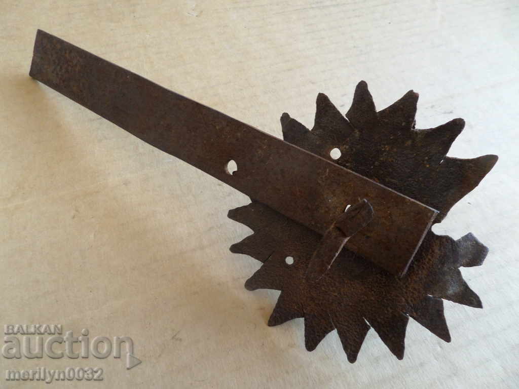 An old wrought-iron latch, a lock, a latch for the old gate - 7 An old wrought-iron latch, a lock, a latch for the old gate - 7