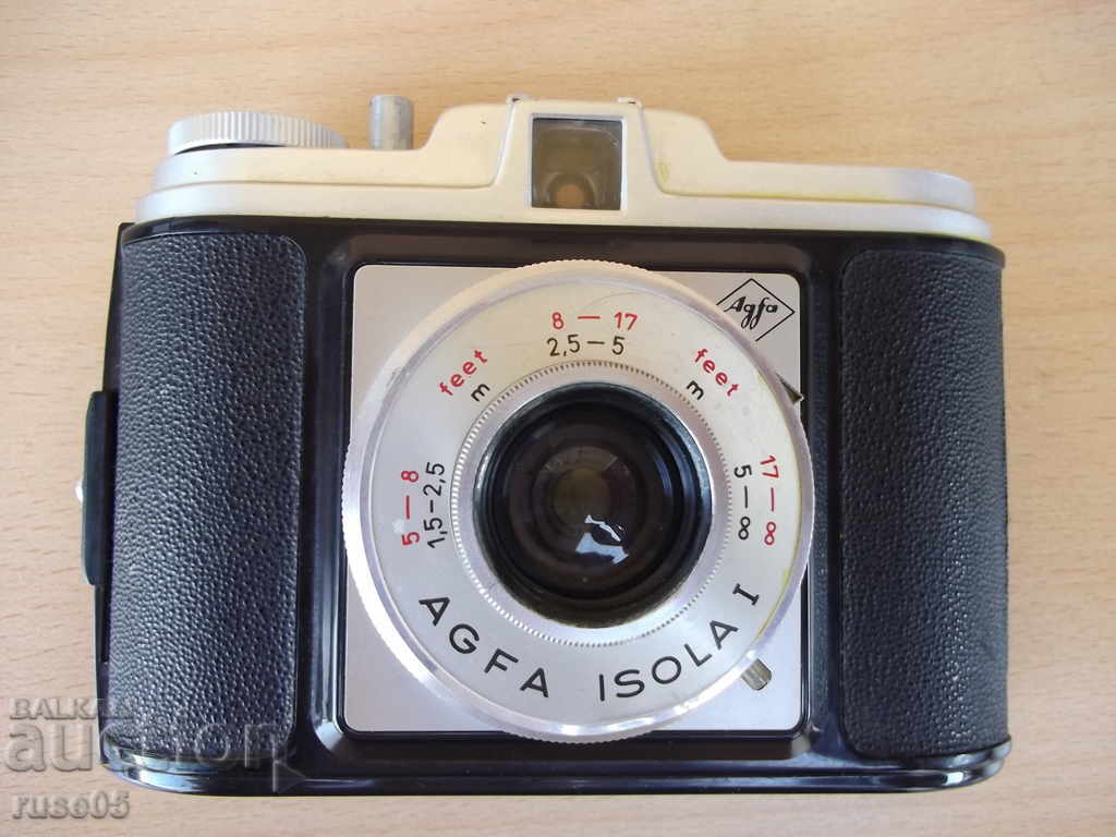 Camera "AGFA - ISOLA - I" German worker with price 60.00 BGN | € 30.68 Camera "AGFA - ISOLA - I" German worker with price 60.00 BGN | € 30.68