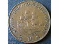 1 penny 1943, Africa de Sud