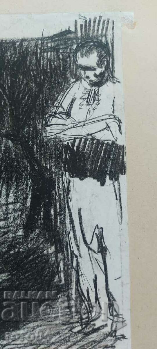 LYUBOMIR YORDANOV (1934 - 2012) "NATURAL" - LITHO E / A - 7 LYUBOMIR YORDANOV (1934 - 2012) "NATURAL" - LITHO E / A - 7