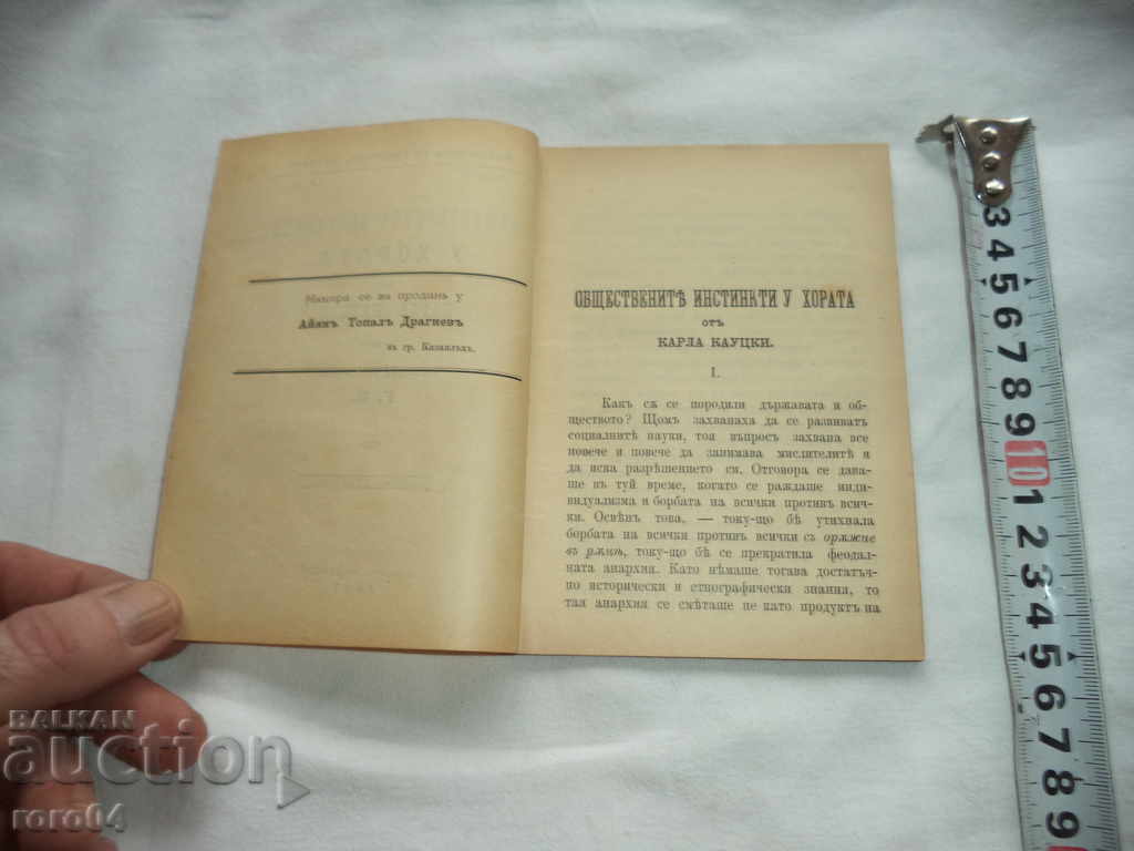 Delivery of PUBLIC INSTITUTIONS IN THE PEOPLE - KARLA KAUKKI - 1895 Delivery of PUBLIC INSTITUTIONS IN THE PEOPLE - KARLA KAUKKI - 1895